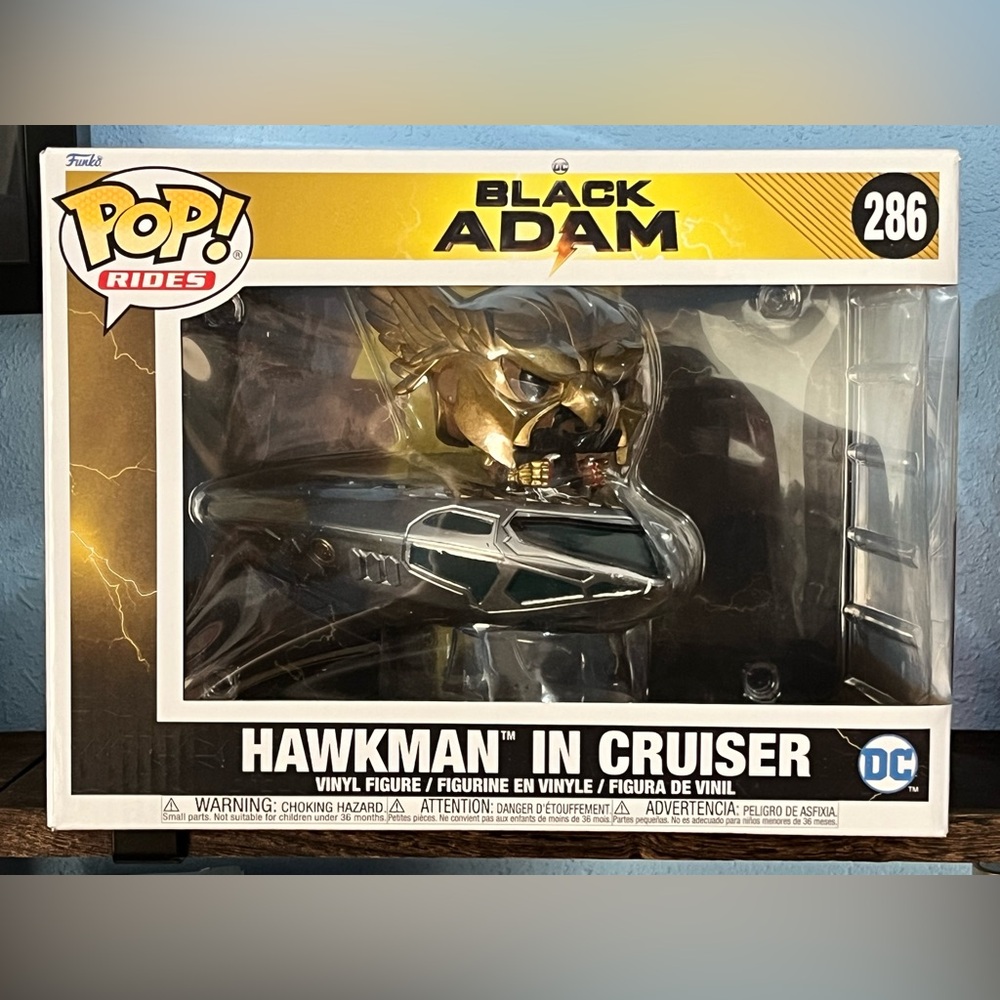 Funko Pop! Rides: DC Universe - Hawkman in Cruiser #286 Deluxe